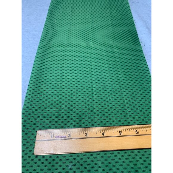 Green Cotton Fabric Tiny Dashes Pattern 18"x22" Crafts Sewing DIY Projects - Picture 2 of 7